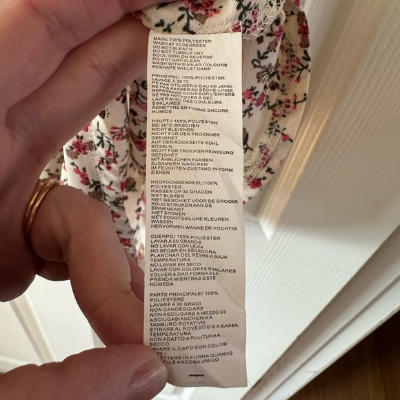 NWT Nasty Gal In Bloom Floral Strapless‎ Romper Size 4 - Picture 7 of 13